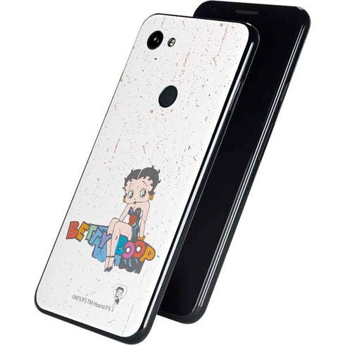 Betty Boop Splatter Google Pixel 3a XL Skin